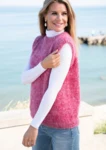 1801 Vest i Mayflower Super Kid Silk