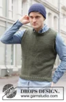 219-1 Georgetown Vest by DROPS Design