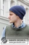 219-2 Georgetown Hat by DROPS Design