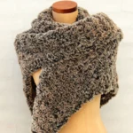 Go Handmade Granny Sjal Fur Lux