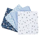 Tessuto patchwork, 100g Blu
