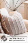 215-44 Breaking Free Pillow by DROPS Design