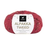 Du Store Alpakka Tweed 120 Rosso