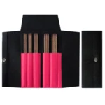Pony Perfect Strømpepindesæt (2.00-4.00mm) Sort/Pink Etui