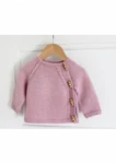96150 Sweater med sidelukning (3-6 mdr.)
