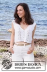 221-18 Doves Bay Vest by DROPS Design