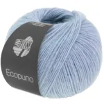 Lana Grossa Ecopuno 207 Blu pastello
