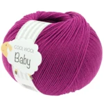 Lana Grossa Cool Wool Baby 345 Rosso violaceo