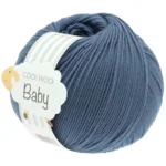 Lana Grossa Cool Wool Baby 263 Blu colomba