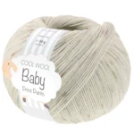 Lana Grossa Cool Wool Baby 376 Grigio argento/Tortora/Grigio chiaro