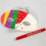 Semimaschera, Bianca, 10 pz