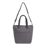 Borsa a tracolla per filato, grigio scuro