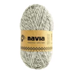 Navia Sock Yarn 513 Grigio chiaro screziato