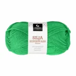 Gjestal Silja Superwash 395 Verde brillante