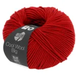 Lana Grossa Cool Wool Big 924 Rosso scuro