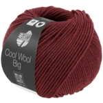 Lana Grossa Cool Wool Big 1700 Rosso vino melange