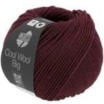 Lana Grossa Cool Wool Big 1606 Rosso scuro melange