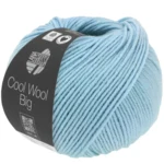 Lana Grossa Cool Wool Big 1620 Azzurro melange