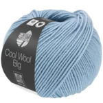 Lana Grossa Cool Wool Big 1702 Azzurro melange