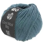 Lana Grossa Cool Wool Big 1633 Blu colomba melange
