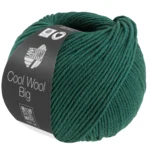Lana Grossa Cool Wool Big 1705 Verde scuro melange