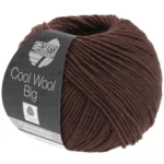 Lana Grossa Cool Wool Big 987 Marrone cioccolato