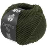 Lana Grossa Cool Wool Big 1695 Verde loden melange