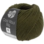 Lana Grossa Cool Wool Big 1005 Oliva scuro