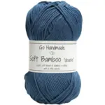 Go Handmade Soft Bamboo Double 17764 Blu
