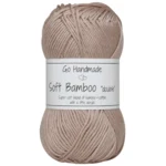 Go Handmade Soft Bamboo Double 17779 Marrone pastello