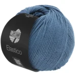 Lana Grossa Elastico 142 Blu fumo