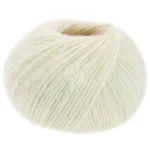 Lana Grossa Natural Alpaca Pelo 01 Bianco grezzo