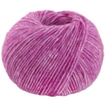 Lana Grossa Natural Alpaca Pelo 29 Fucsia mélange