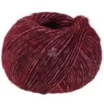 Lana Grossa Natural Alpaca Pelo 30 Bordeaux mélange