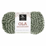 Gjestal Ola Raggegarn 717 Grigio/verde/bianco fresato