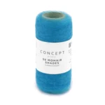 Katia 50 Mohair Shades 56 Blu ciano