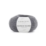 Katia Alpaca Silver 256 Grigio scuro-argento