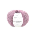 Katia Alpaca Silver 267 Rosa scuro-argento