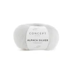 Katia Alpaca Silver 250 Ecru-argento