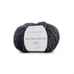 Katia Cotton-Merino 108 Nero