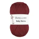 Viking Trend Baby Merino 256 Rosso scuro