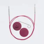 KnitPro Cavo in acciaio inossidabile (40-150 cm)