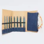 KnitPro Indigo Wood Set di Ferri Circolari Intercambiabili