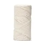 LindeHobby Macrame Lux, Corda per Macramè, 2 mm 01 Bianco naturale
