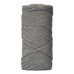 LindeHobby Macrame Lux, Corda per Macramè, 2 mm 04 Affumicato