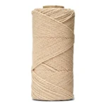LindeHobby Macrame Lux, Corda per Macramè, 2 mm 05 Beige