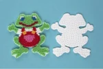 Piatto di perle Hama - Rana 225