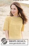 240-24 Sun Dream Tee by DROPS Design