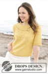 240-24 Sun Dream Tee by DROPS Design
