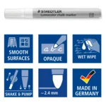 STAEDTLER Lumocolor Penna a gesso liquido